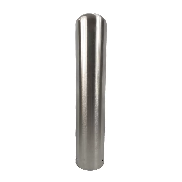 7" Dome Stainless Steel Bollard Covers